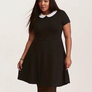 Textured Skater Dress Size 5